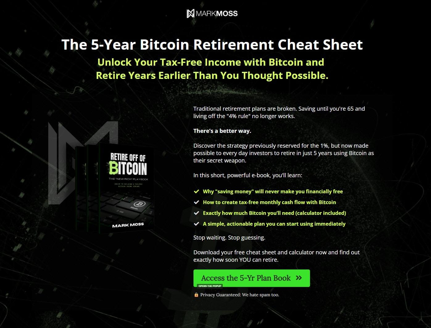 5 YR Bitcoin Retirement Plan